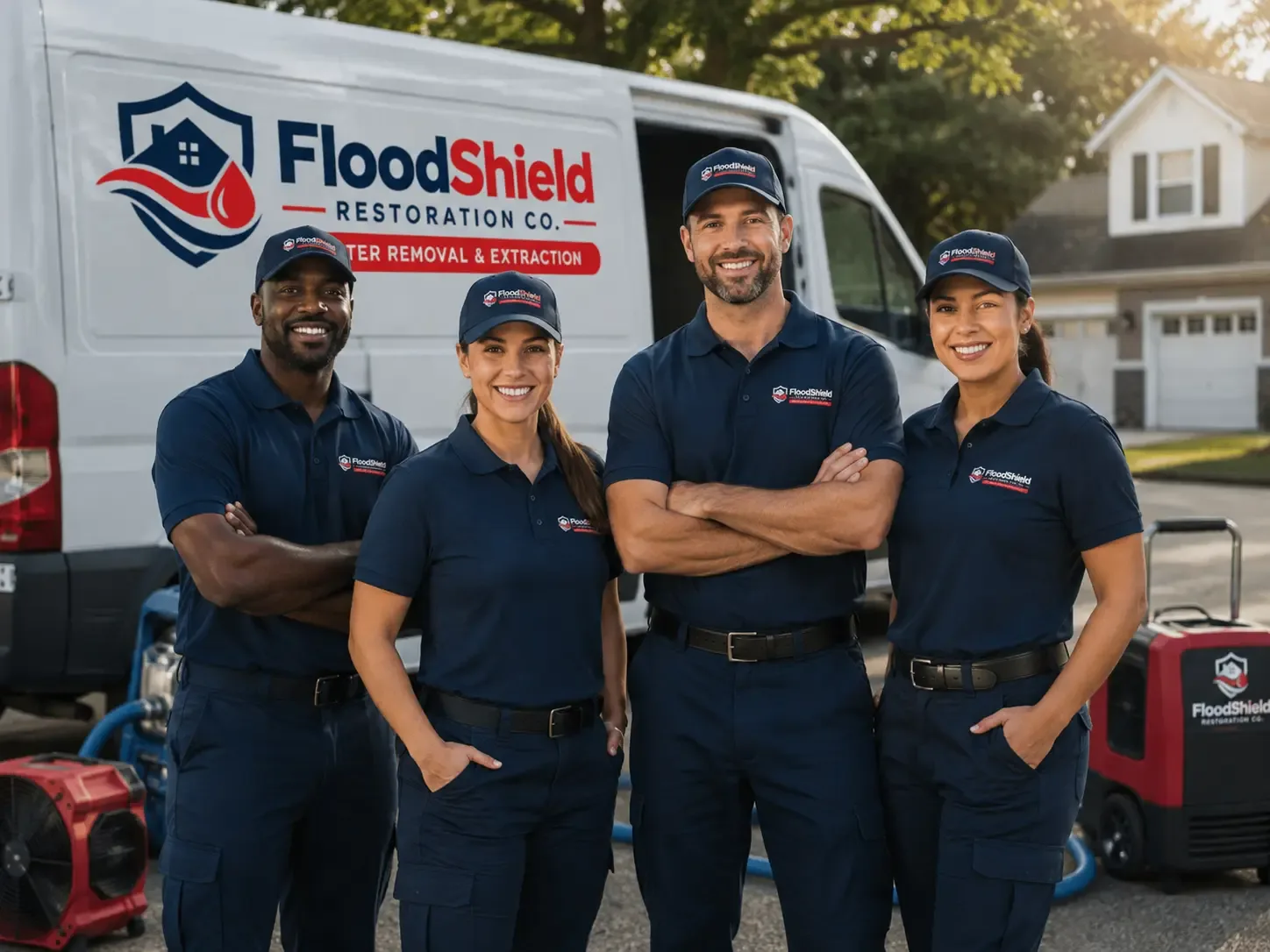 Flood Damage Restoration company in Burr, NE