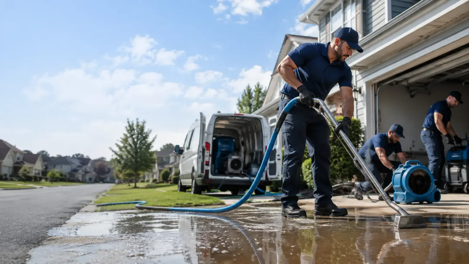 Flood Damage Restoration in Burr, NE